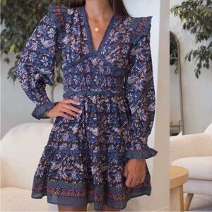 Sea New York Noah Floral Mini Dress